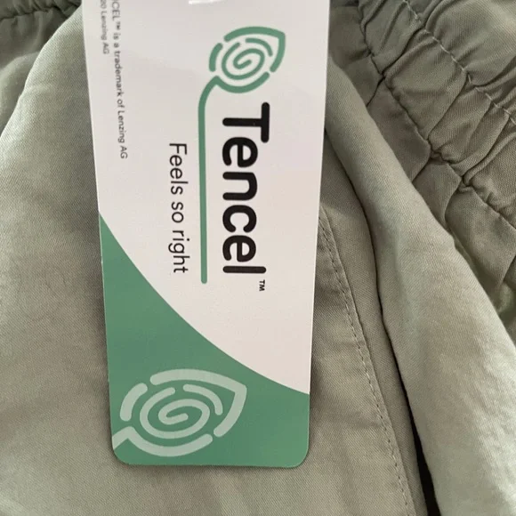 Thread & Supply NWT Tencel Drawstring Shorts Elastic‎ Waist L - Picture 4 of 8